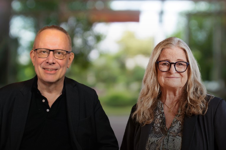 Peter Berg och Alexandra Wallerius