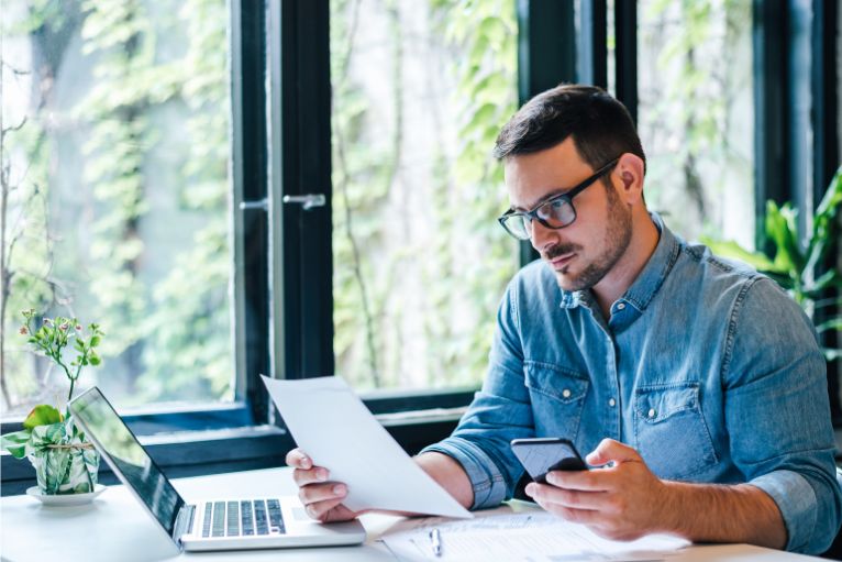 dags att deklarera - Tjänst och kapital